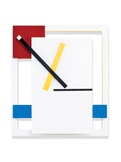 MoMa De Stijl wall clock at Collagerie