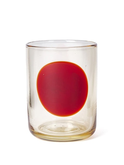 The Conran Shop Dot tumbler yellow & red (set of 2) at Collagerie