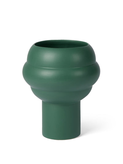 The Conran Shop Tree vase in forest green at Collagerie