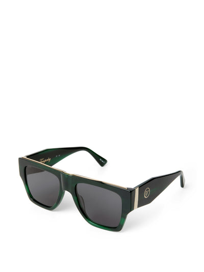 Temperley The Joan sunglasses in Emerald Tortoiseshell at Collagerie