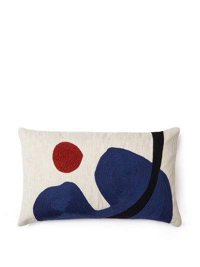 The Conran Shop Ares crewel cushion cover at Collagerie