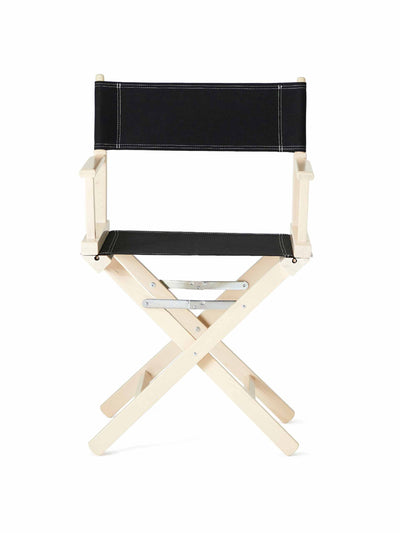 The Conran Shop Director's chair white and black at Collagerie