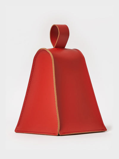 The Conran Shop Red leather Cuero door stop at Collagerie