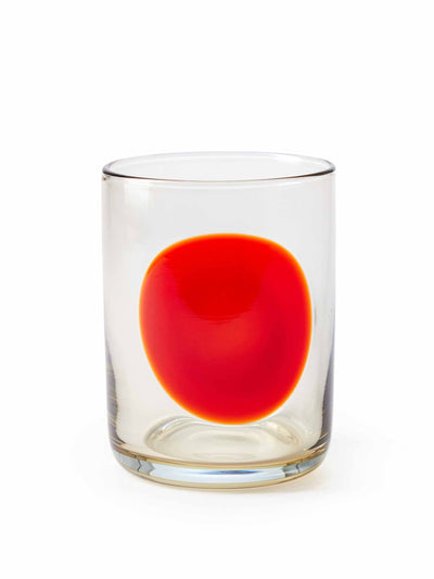 The Conran Shop Dot tumbler yellow and red at Collagerie