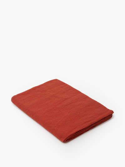 The Conran Shop Linen tablecloth in Rouge at Collagerie