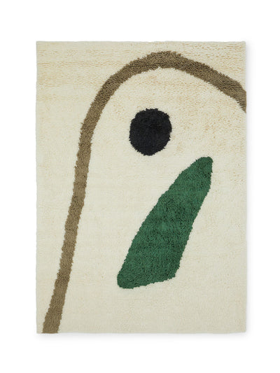 The Conran Shop Shaggy wool rug at Collagerie