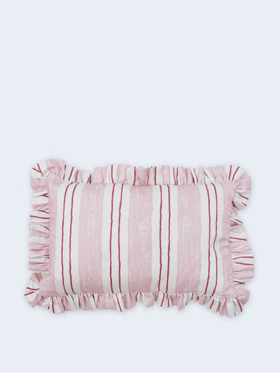 The Design Yard Painters stripe cushion at Collagerie