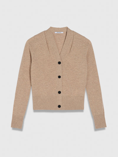 The Fold Popoli wool cashmere blend cardigan at Collagerie