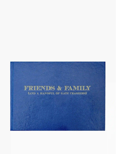 The Go-To Friends and Family Guest book at Collagerie