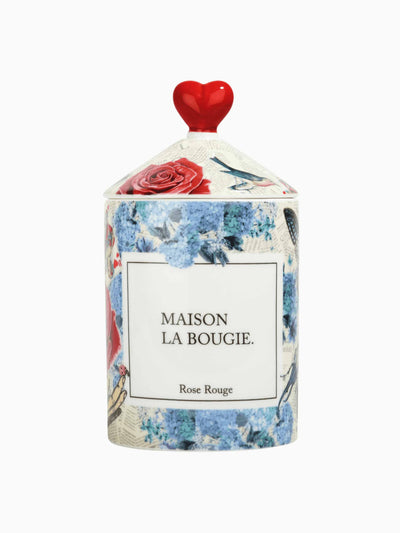 Maison La Bougie Rose Rouge scented candle at Collagerie
