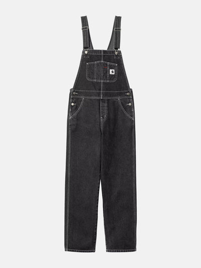 Carhartt Bib overalls in black denim at Collagerie