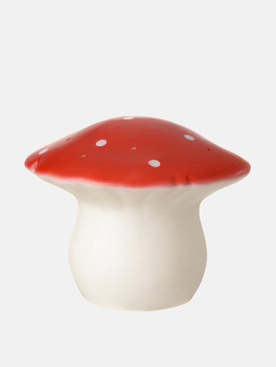 The Hambledon Medium mushroom lamp red at Collagerie