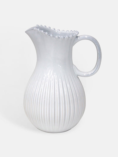 The Hambledon Pearl white pitcher at Collagerie