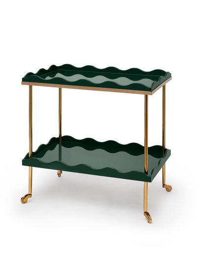 Rita Konig Belles rives bar cart at Collagerie