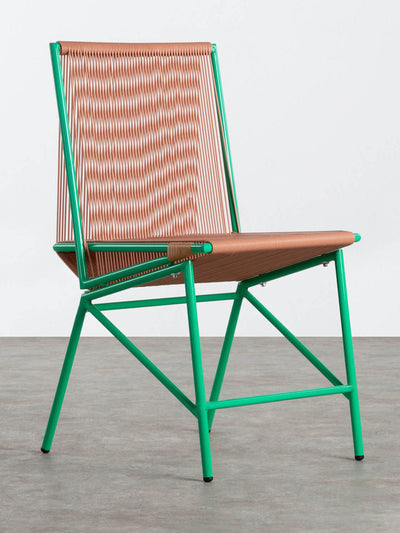 The Masie PVC and steel outdoor chair at Collagerie