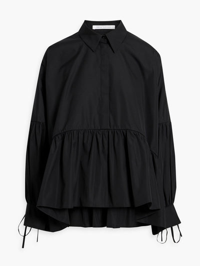 Cecilie Bahnsen Cotton-poplin blouse at Collagerie