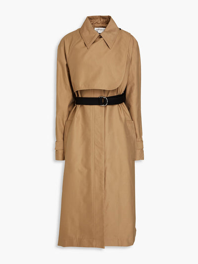 Victoria Beckham Cotton-blend gabardine trench coat at Collagerie