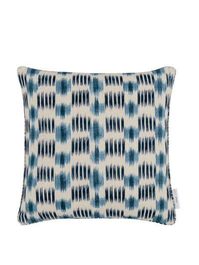 The Pure Edit Patola indigo cushion at Collagerie