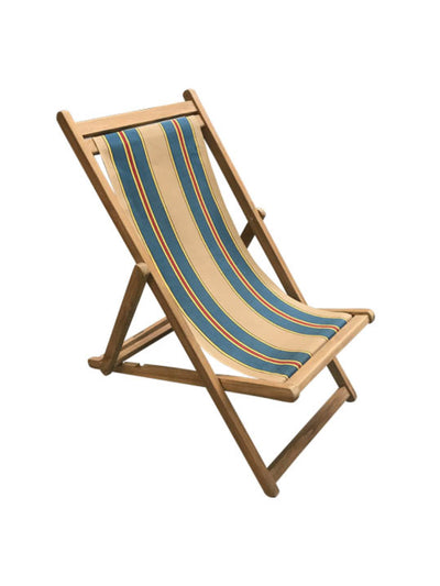 The Stripes Company Multicolour striped deckchair at Collagerie