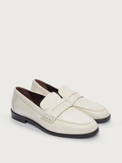 The White Company Classic leather loafers at Collagerie