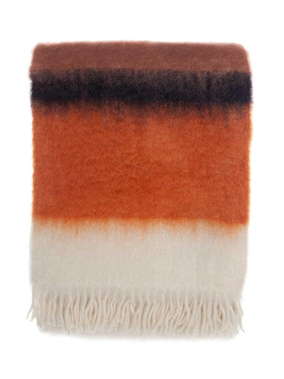 The Wool Company Harmony mohair blanket in beachcomber at Collagerie