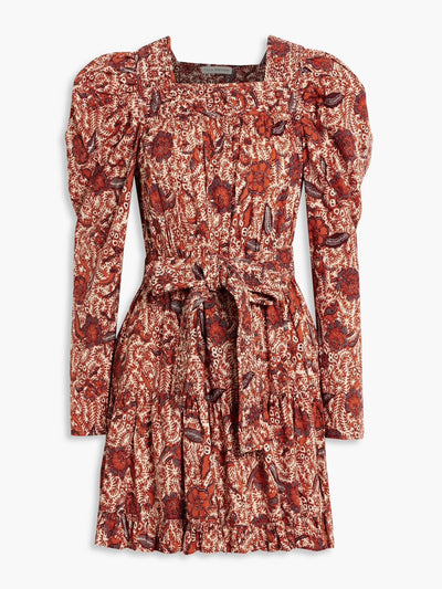 Ulla Johnson Nailah floral-print cotton-blend mini dress at Collagerie