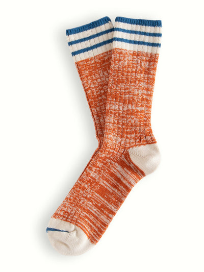 Thunders Love Oceanside orange socks at Collagerie