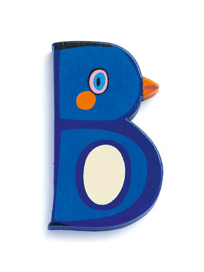 Djeco B - animals door letter at Collagerie