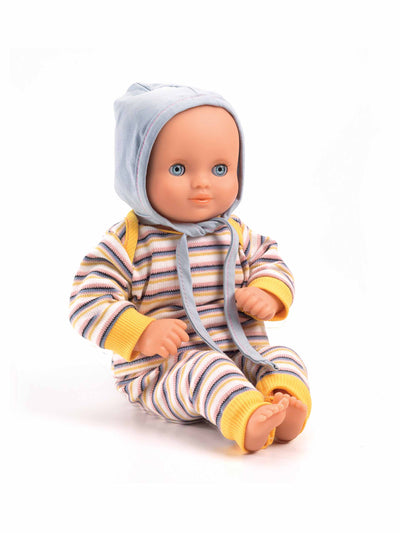 Djeco Soft baby doll at Collagerie