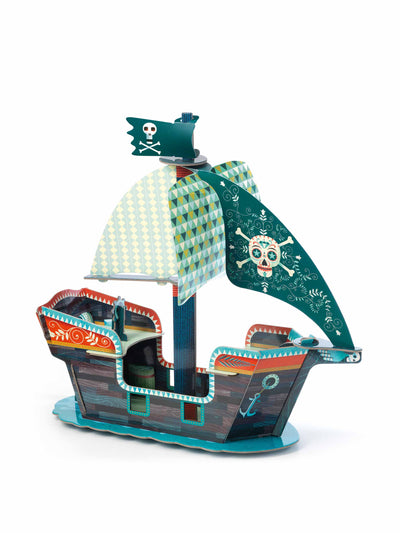 Djeco 3D pirate boat at Collagerie