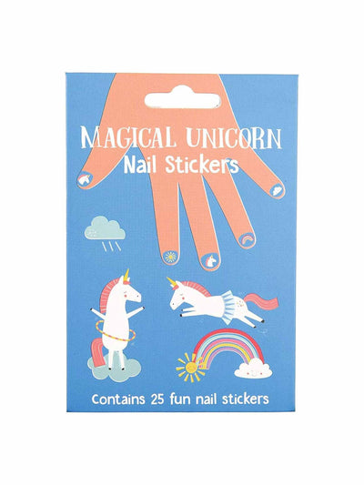 Tickety Boo Magical unicorn nail stickers at Collagerie