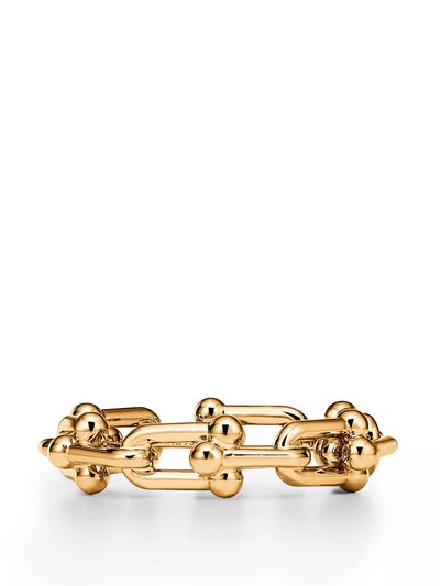 Tiffany & Co Micro link ring in yellow gold at Collagerie