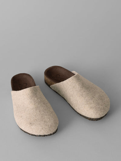 Toast Bosabo felt slippers at Collagerie