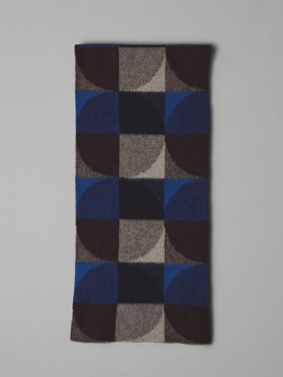 Toast Colour-block wool scarf at Collagerie