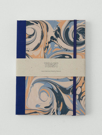Toast Hand marbled weekly planner at Collagerie