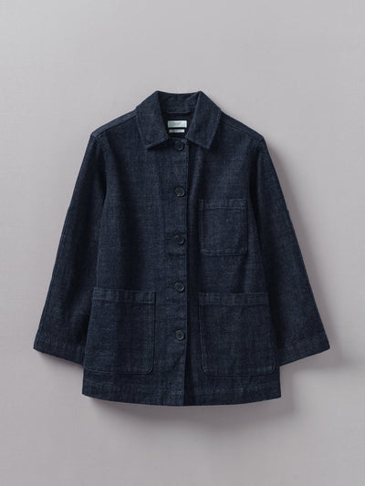 Toast Japanese Denim Chore Jacket at Collagerie