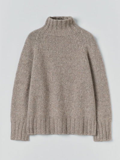 Toast Lofty alpaca high neck sweater at Collagerie