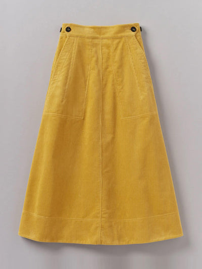 Toast Organic cord a line skirt at Collagerie