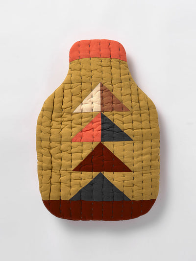 Toast Patchwork hot water bottle cover at Collagerie