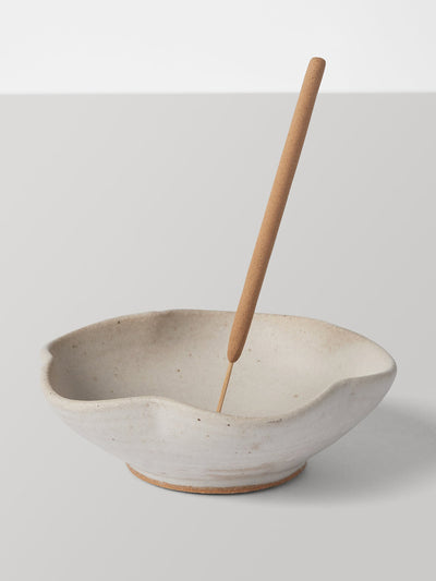 Toast Rebecca Proctor scalloped incense holder at Collagerie