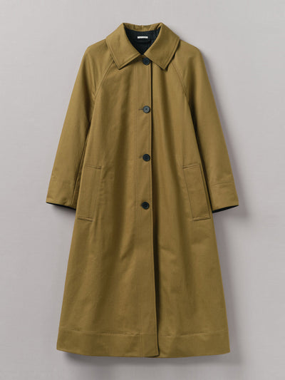 Toast Reversible cotton/wool coat at Collagerie