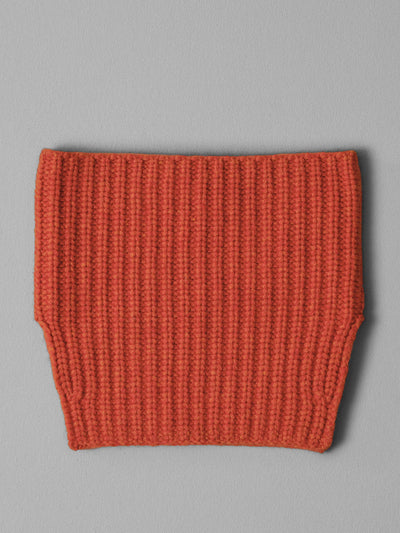 Toast Ribbed wool cashmere snood at Collagerie