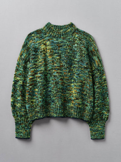 Toast Space dyed hand loomed sweater at Collagerie