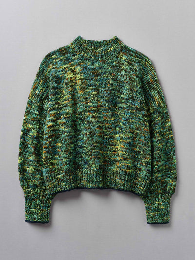 Toast Space dyed hand framed sweater at Collagerie