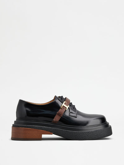 Tods Lace-ups in leather at Collagerie