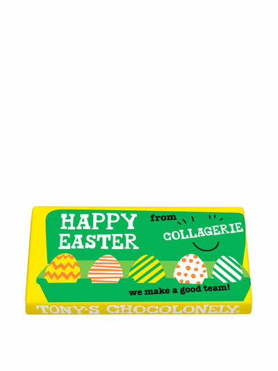 Tony's Chocolonely Personalised easter choc bar at Collagerie