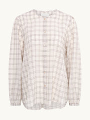 Drew blouse Top Racil Grey Check XS  - Collagerie