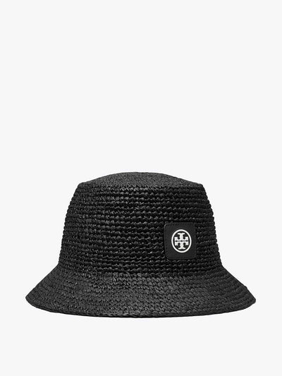 Tory Burch Straw bucket hat at Collagerie