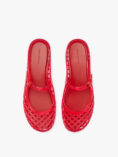 Tory Burch Mellow Mary Jane jelly flats at Collagerie