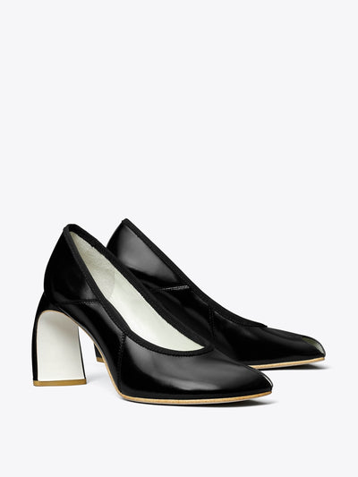 Tory Burch Peep-toe pumps at Collagerie
